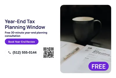 Modern · Split: Year-End Tax Planning Window