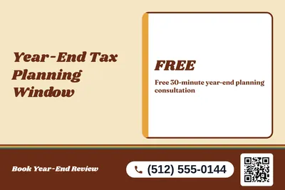 Retro 70s · Checklist: Year-End Tax Planning Window