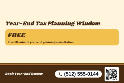 Retro 70s · Offer Menu: Year-End Tax Planning Window
