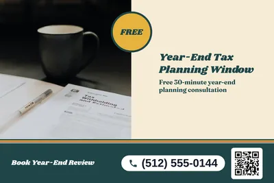 Retro 70s · Split: Year-End Tax Planning Window