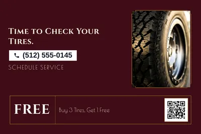 Art deco · Coupon: Time to Check Your Tires.
