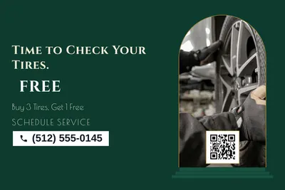 Art deco · Photo Frame: Time to Check Your Tires.