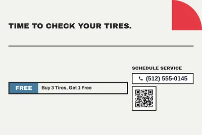 Bauhaus · Coupon: Time to Check Your Tires.