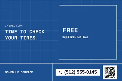 Blueprint · Checklist: Time to Check Your Tires.