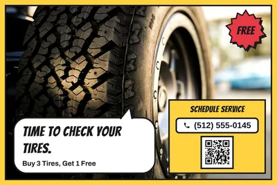 Comic pop · Photo Hero: Time to Check Your Tires.