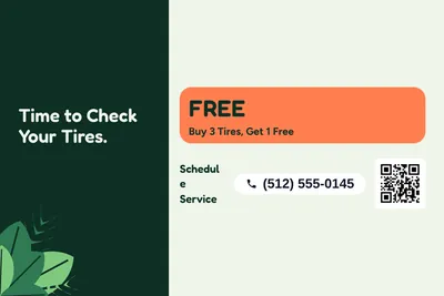 Jungle · Offer Menu: Time to Check Your Tires.