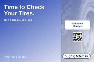 Modern Gradient · Asymmetric Blocks: Time to Check Your Tires.