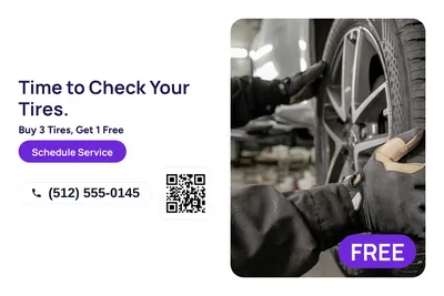 Modern · Split: Time to Check Your Tires.