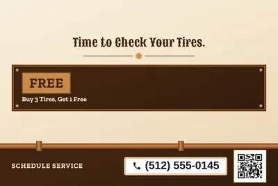 Steampunk · Offer Menu: Time to Check Your Tires.