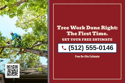 Vintage Americana · Phone Billboard: Tree Work Done Right: The First Time.