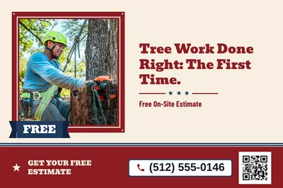 Vintage Americana · Photo Frame: Tree Work Done Right: The First Time.