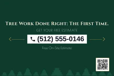 Art deco · Phone Billboard: Tree Work Done Right: The First Time.