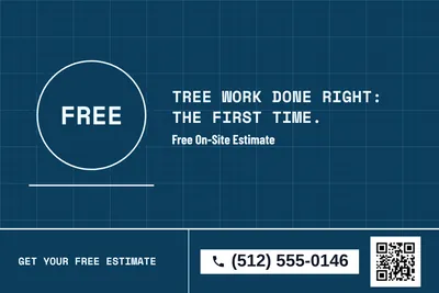 Blueprint · Big Offer: Tree Work Done Right: The First Time.
