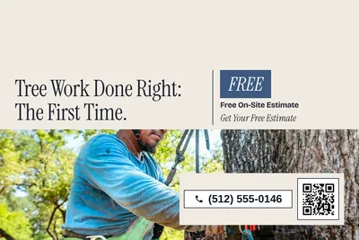 Contemporary · Split: Tree Work Done Right: The First Time.