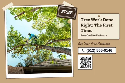 Kraft and stamp · Photo Hero: Tree Work Done Right: The First Time.