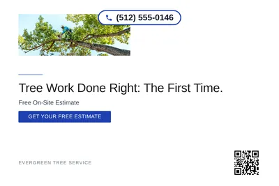 Minimal White · Bottom Heavy: Tree Work Done Right: The First Time.