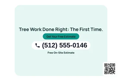 Modern · Phone Billboard: Tree Work Done Right: The First Time.