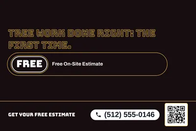 Neon night · Offer Menu: Tree Work Done Right: The First Time.