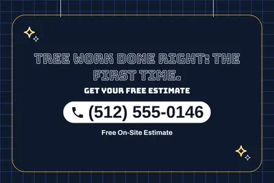 Neon night · Phone Billboard: Tree Work Done Right: The First Time.