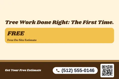 Retro 70s · Offer Menu: Tree Work Done Right: The First Time.