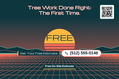 Synthwave · Big Offer: Tree Work Done Right: The First Time.