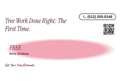 Soft watercolour · Offer Menu: Tree Work Done Right: The First Time.