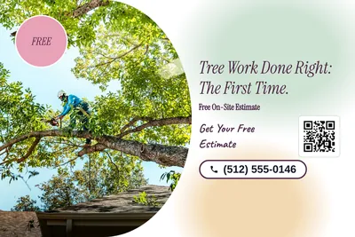 Soft watercolour · Photo Hero: Tree Work Done Right: The First Time.