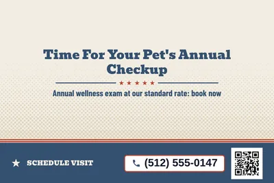 Vintage Americana · Big Offer: Time For Your Pet's Annual Checkup