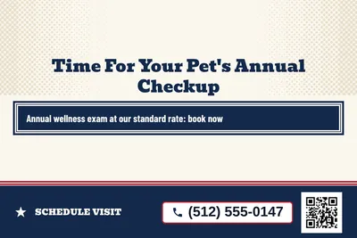 Vintage Americana · Offer Menu: Time For Your Pet's Annual Checkup