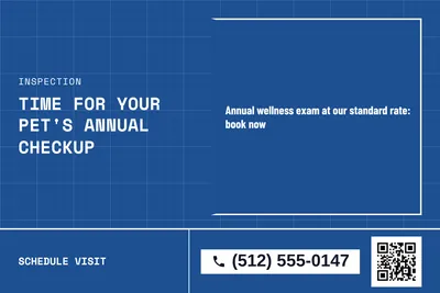Blueprint · Checklist: Time For Your Pet's Annual Checkup