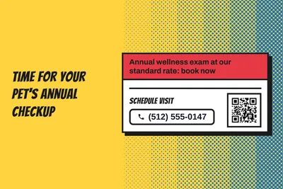 Comic pop · Checklist: Time For Your Pet's Annual Checkup