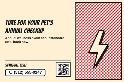 Comic pop · Split: Time For Your Pet's Annual Checkup