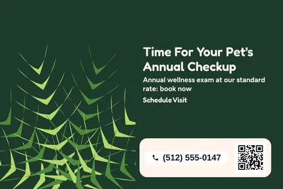 Jungle · Big Offer: Time For Your Pet's Annual Checkup