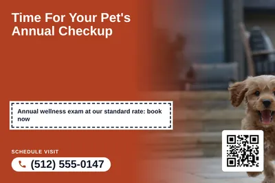 Local Offer · Coupon: Time For Your Pet's Annual Checkup