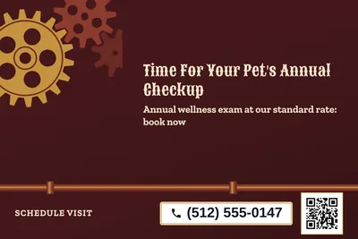 Steampunk · Big Offer: Time For Your Pet's Annual Checkup