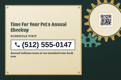 Steampunk · Phone Billboard: Time For Your Pet's Annual Checkup