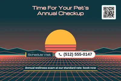 Synthwave · Big Offer: Time For Your Pet's Annual Checkup
