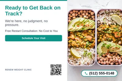 Clean Photo · Text Left, Photo Right: Ready to Get Back on Track?