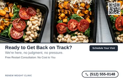 Clean Photo · Photo Top, Text Bottom: Ready to Get Back on Track?