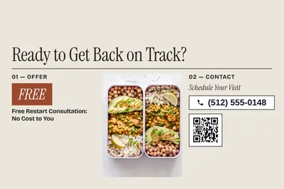 Contemporary · Photo Frame: Ready to Get Back on Track?