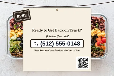 Kraft and stamp · Phone Billboard: Ready to Get Back on Track?