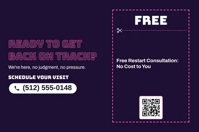 Neon night · Coupon: Ready to Get Back on Track?