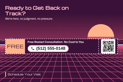 Synthwave · Coupon: Ready to Get Back on Track?