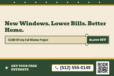 Vintage Americana · Coupon: New Windows. Lower Bills. Better Home.