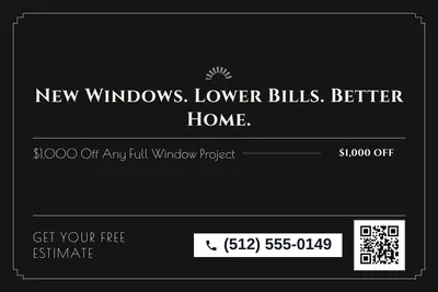 Art deco · Offer Menu: New Windows. Lower Bills. Better Home.
