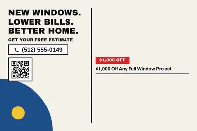 Bauhaus · Checklist: New Windows. Lower Bills. Better Home.