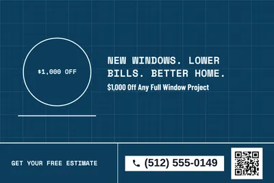 Blueprint · Big Offer: New Windows. Lower Bills. Better Home.