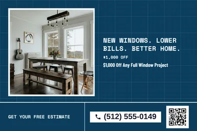 Blueprint · Split: New Windows. Lower Bills. Better Home.