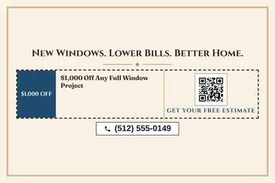 Classic · Coupon: New Windows. Lower Bills. Better Home.
