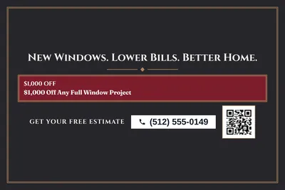 Classic · Offer Menu: New Windows. Lower Bills. Better Home.